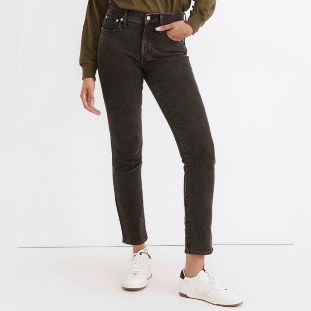 Madewell Dark Grey The Mid-Rise Perfect Vintage Jean